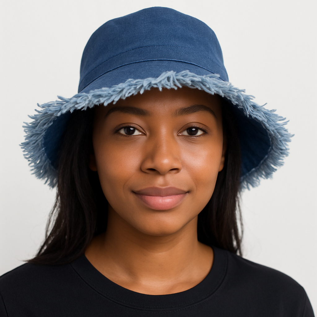 Bucket Hat – Frayed Hem