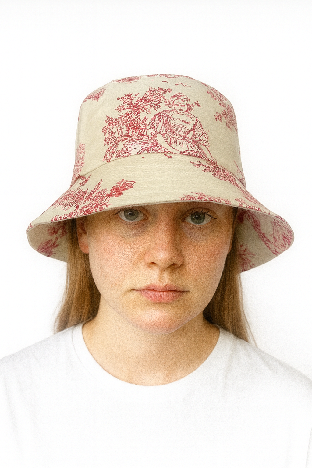 Bucket Hat – Oriental Flower Print