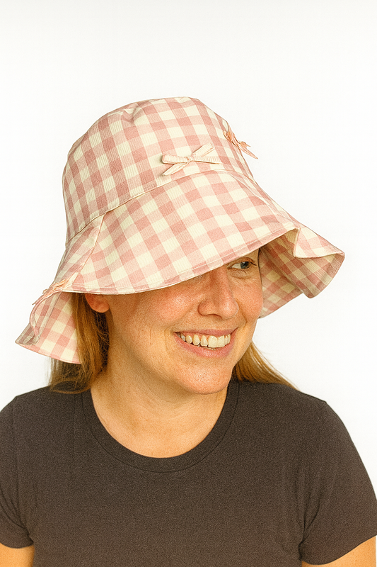 Sunhat – chequered