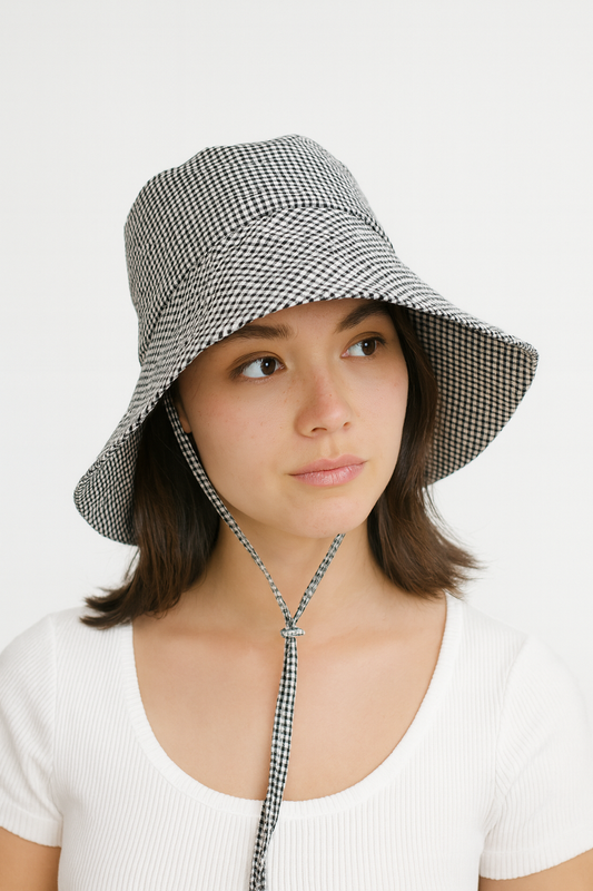 Bucket Hat – School checkered