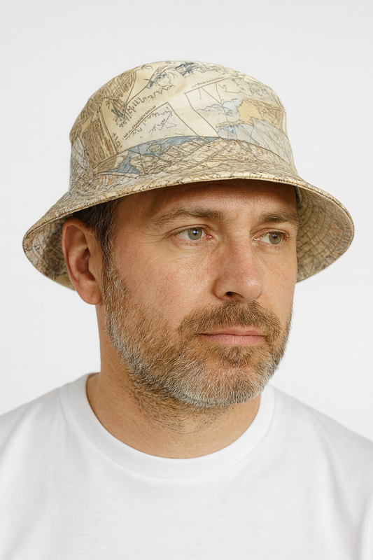 Bucket Hat – World Map