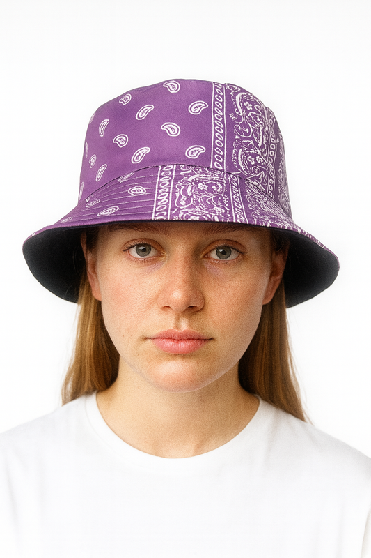Bucket Hat – Print Bandana