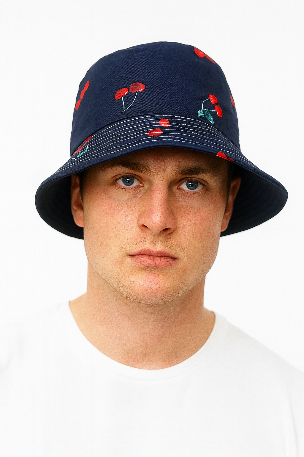 Bucket Hat – Print Design cherry
