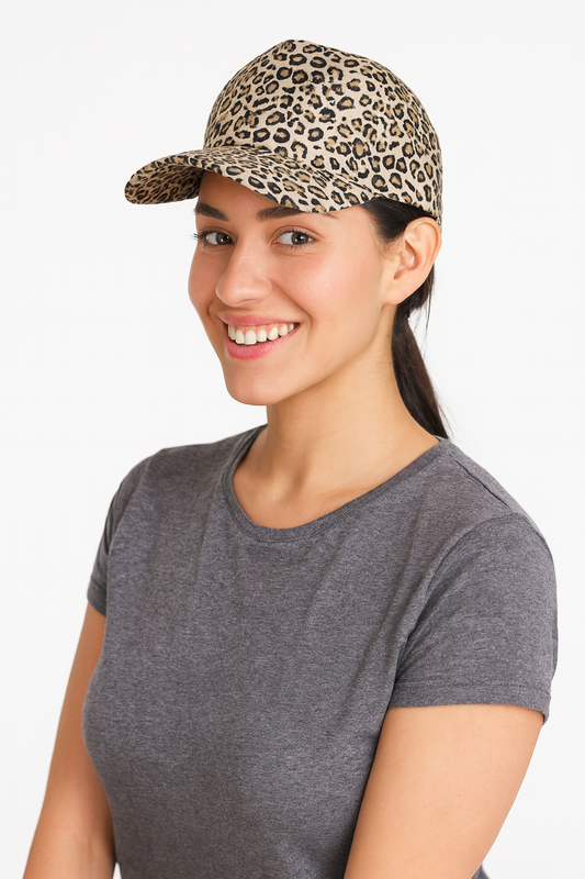 Cap – Cheetah Print