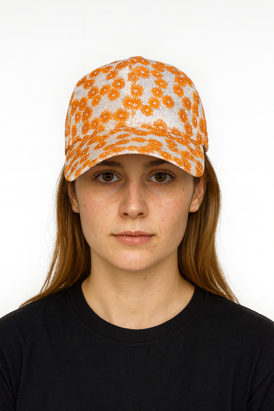 Cap – Lace Flower / embroidery