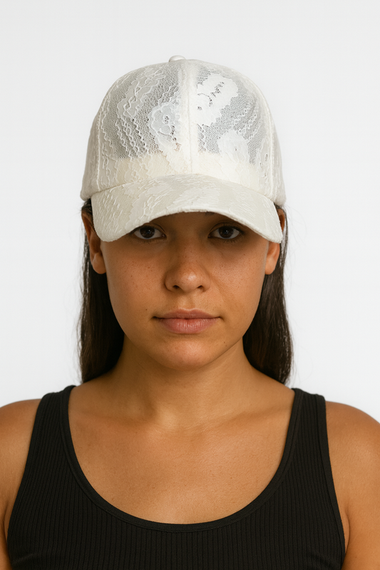 Cap – Lace clouds design