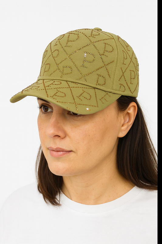 Cap - Rhinestone Print