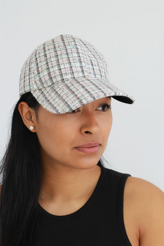 Cap - Glitter Tweed